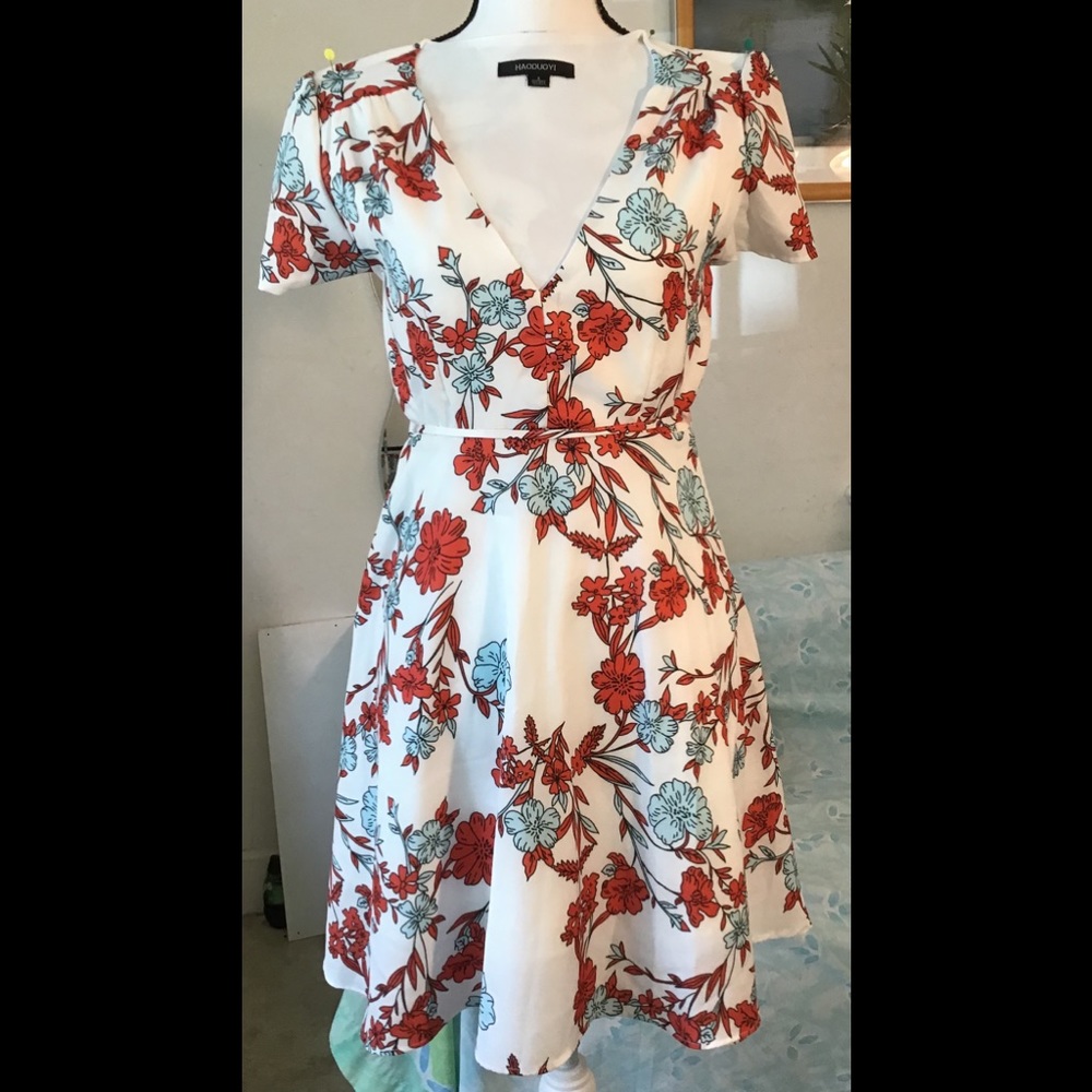 🇦🇷 Haoduoyi cute dress thin belt & lining S